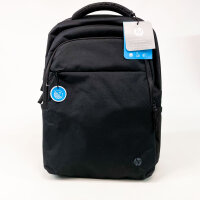 HP Renew Business Laptop Backpack 17.3 Black, water-resistant, two zippers