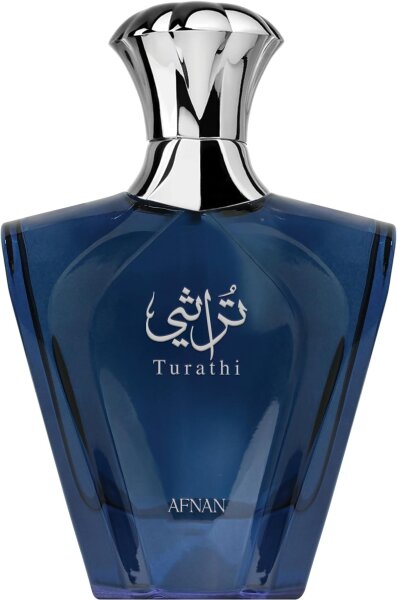 Afnan Turathi Eau de Parfum Herren 90 ml Duftwasser, langanhaltend, aromatisch