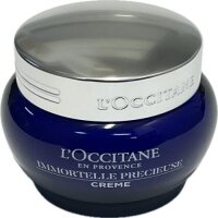 LOCCITANE Immortelle Precious Youth Anti-Aging Creme 50 ml mit Bio-Immortelleöl, Dreifache Faltenreduzierung, Hautpflege