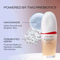 Shiseido Ginza Tokyo Revitalessence Skin Glow Foundation SPF 30 PA+++ 30 ml, radiant complexion, sun protection