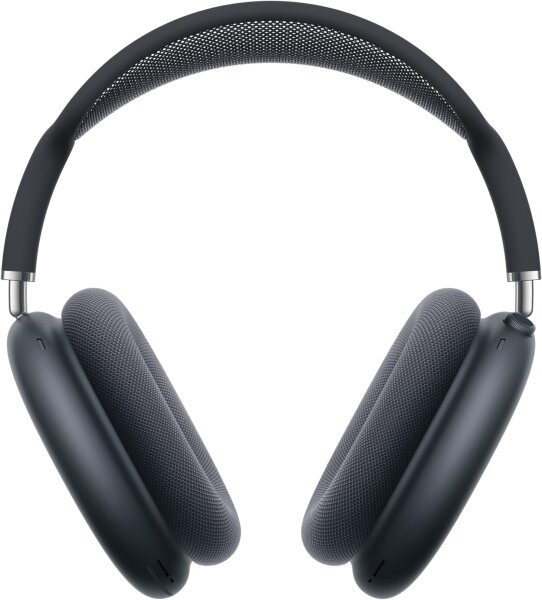 Apple AirPods Max A3184 Over-Ear-Kopfhörer Schwarz kabellos mit Smart Case USB-C kompatibel mit iOS, iPadOS, Apple Watch, Vision Pro, Mac