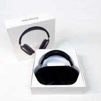 Apple AirPods Max A2096 Over-Ear-Kopfhörer kabellos Schwarz mit Smart Case USB-C kompatibel iOS iPadOS Apple Watch Mac