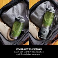 Ninja Blast Max Portable Blender 570 ml, Rechargeable, Leakproof, 3 Functions for Smoothies & Protein Shakes, Cool Grey
