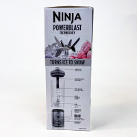 Ninja Blast Max Portable Blender 570 ml, Rechargeable, Leakproof, 3 Functions for Smoothies & Protein Shakes, Cool Grey