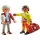 PLAYMOBIL 71506 DuoPack Sanitäter mit Patient, 6-teilig, für Kinder 4-10 Jahre, Kleinteile