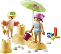 Playmobil 71581 Special Plus Kinder mit Sandburg, 26 Teile, Spielset für Kinder 4-10 Jahre