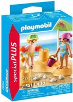 Playmobil 71581 Special Plus Kinder mit Sandburg, 26 Teile, Spielset für Kinder 4-10 Jahre