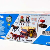 PLAYMOBIL 71862 Western Abenteuerspielset mit 58 Teilen, Figuren und Pferden, geeignet für 4-10 Jahre