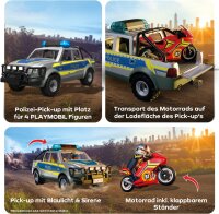 Playmobil City Action 71875 Polizei-Pick-Up mit Licht & Sound, 39 Teile, Verfolgungsjagd, 4-10 Jahre, actionreiches Spielzeug