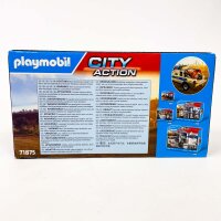 Playmobil City Action 71875 Polizei-Pick-Up mit Licht & Sound, 39 Teile, Verfolgungsjagd, 4-10 Jahre, actionreiches Spielzeug
