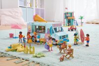 PLAYMOBIL 71904 My Life Eiswagen Strandurlaub, 101 Teile, Figuren & Fahrzeug, 4-10 Jahre Strandabenteuer