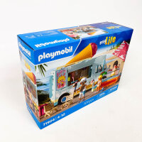 PLAYMOBIL 71904 My Life Eiswagen Strandurlaub, 101 Teile, Figuren & Fahrzeug, 4-10 Jahre Strandabenteuer