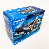 PLAYMOBIL 71793 Pirates Giant Shark Adventure, 21 pieces, pirate figures, for ages 4-10