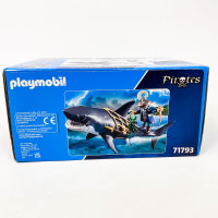 PLAYMOBIL 71793 Pirates Giant Shark Adventure, 21 pieces, pirate figures, for ages 4-10