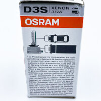 Osram XENARC D3S 66340 Xenon Lamp 35W, 3200 Lumen, 4300K, PK32d-5, 42V