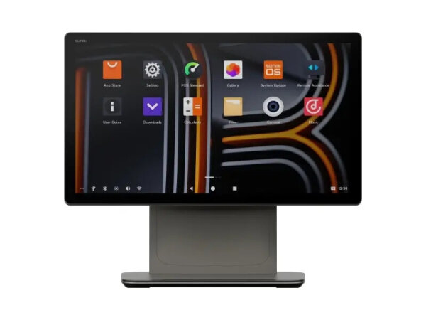 Sunmi D3 PRO Smart Desktop Terminal, 15.6" FHD, F3510 Hexa-Core 2.4 GHz, 4 GB RAM, 64 GB ROM, EU Power Supply