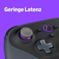 LUNA Funkfernbedienung Modell 156,4x107,6x58,5 mm, WLAN, Bluetooth, 12 Tasten, USB-C, 2 AA-Batterien, Schwarz