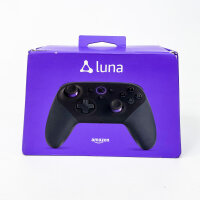 LUNA Funkfernbedienung Modell 156,4x107,6x58,5 mm, WLAN, Bluetooth, 12 Tasten, USB-C, 2 AA-Batterien, Schwarz