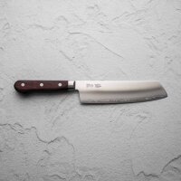 Suncraft Senzo AS-09 Nakiri Küchenmesser 18cm, Clad Stahl, präziser Gemüseschneider