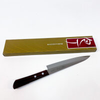 Kanetsugu Miyabi Issin Küchenmesser 15 cm, Modell 2002, hochwertiges Kochmesser mit scharfem Stahlblatt