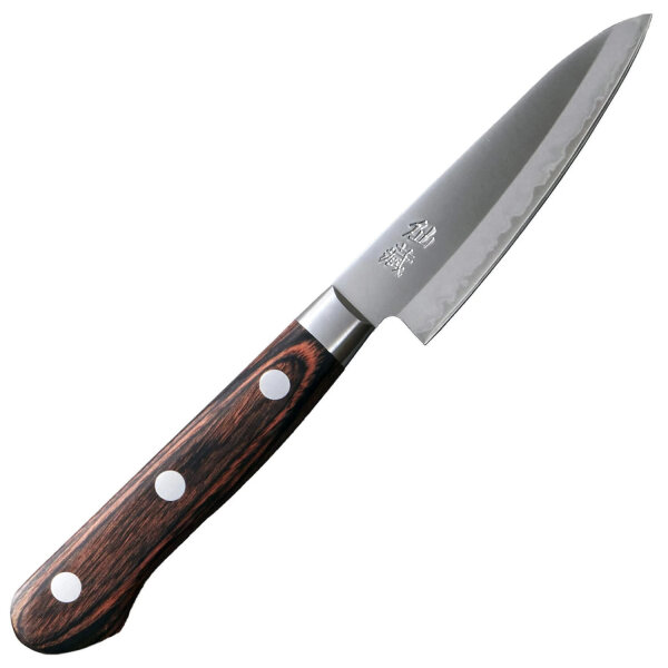 Suncraft Senzo Clad Universalmesser AS-06, 9 cm Klingenlänge, vielseitiges Allzweckmesser