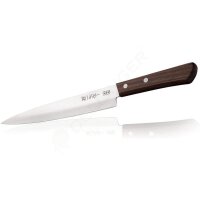 Kanetsugu Miyabi Issin Issin Küchenmesser 21cm, Slice/Sashimi, hochwertiger Stahl, präzise Schneidleistung