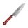 Suncraft Senzo FT-01 Santoku Chefs Knife 16.5 cm Tsuchime Damascus VG-10 Steel Core Pakka Wood Handle