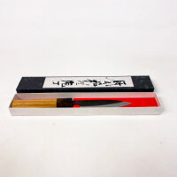 Takefu Aogami AS 90P G-4701 Schälmesser 10 cm, handgefertigt, Aogami Super Blue Stahl, 3-lagig, HRC 63±, Keyakiholzgriff
