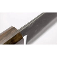Takefu G-4707 Gyuto Kochmesser 21cm, handgefertigt, Aogami Super Blue Stahl, 3-lagige Klinge, Keyakiholzgriff