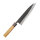 Takefu G-4707 Gyuto Kochmesser 21cm, handgefertigt, Aogami Super Blue Stahl, 3-lagige Klinge, Keyakiholzgriff