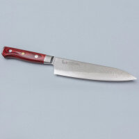 Mcusta Zanmai Classic Pro Gyuto Küchenmesser 18 cm VG-10 Stahl Pakkaholzgriff beidseitig geschliffen