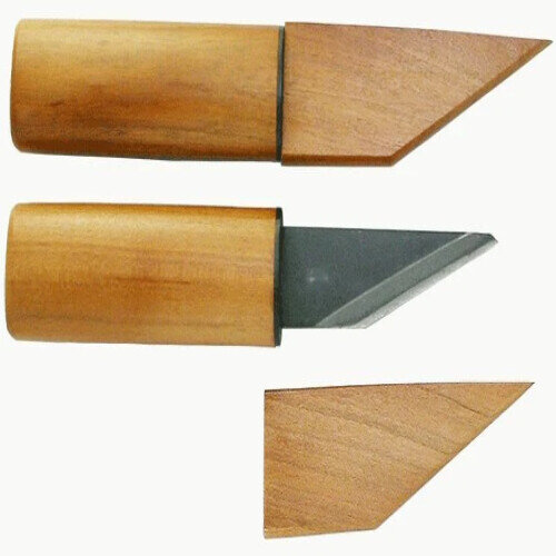 Kanetsune KB-611 Kiridashi Kochmesser 5cm Tsuke-Hagane Klinge Wildkirschholzgriff