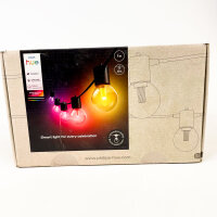Philips Hue Festavia Globe 7m LED string lights, 10 globes, White & Colour Ambiance, dimmable, Zigbee, Wi-Fi, Matter Smart Control