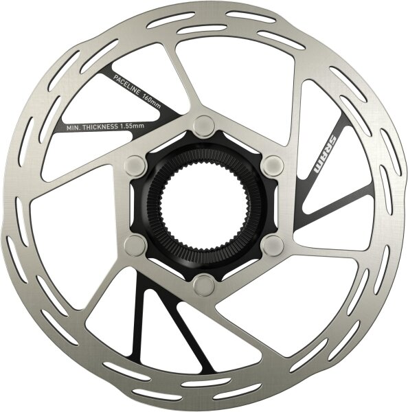 SRAM Paceline A2 DB 160 mm Center Lock brake disc, 2-piece, black, one size