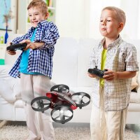 ATOYX Mini-Drohne 2,4 GHz Quadcopter mit 6-Achsen-Gyro, 4 Kanäle, tragbar, 2 Akkus, ideal für Kinder und Anfänger