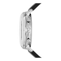Emporio Armani AR11143 Herrenarmbanduhr 43 mm Quarz Edelstahl 50 m Lederarmband 2 Hilfszifferblätter