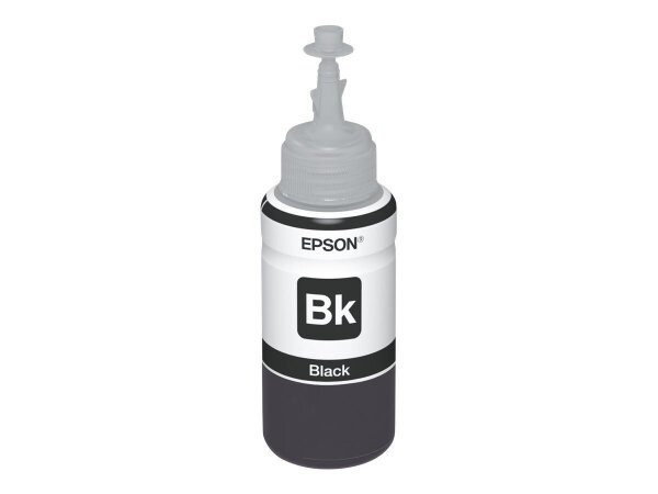 EPSON 664 Original Nachfülltinte 70 ml Schwarz für L355 L300 L555 ET-2500 ET-2550 ET-2600 ET-2650 ET-4500 ET-14000