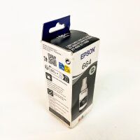 EPSON 664 Original Nachfülltinte 70 ml Schwarz für L355 L300 L555 ET-2500 ET-2550 ET-2600 ET-2650 ET-4500 ET-14000
