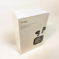 HTC NE40 In-Ear Bluetooth 6.0 TWS Kopfhörer mit LED-Display, KI-HiFi Audio, Touch-Steuerung, wasserdicht, Mikrofon für Sport & Büro