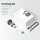 HTC NE40 In-Ear Bluetooth 6.0 TWS Kopfhörer mit LED-Display, KI-HiFi Audio, Touch-Steuerung, wasserdicht, Mikrofon für Sport & Büro