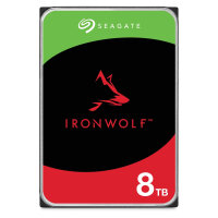 Seagate IronWolf ST8000VN004 8TB NAS interne Festplatte SATA 7200 RPM 180 MB/s 6 Gb/s für 1-8 Bay NAS, 180 TB/Jahr