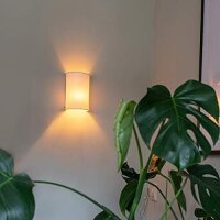 Qazqa 98435 Ceiling Light 50 cm 4-Light Dimmable with Remote Control Jute Shade Vintage Rustic LED E27 40 W White