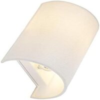 Qazqa 98435 Ceiling Light 50 cm 4-Light Dimmable with Remote Control Jute Shade Vintage Rustic LED E27 40 W White