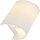 Qazqa 98435 Ceiling Light 50 cm 4-Light Dimmable with Remote Control Jute Shade Vintage Rustic LED E27 40 W White