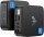 NiPoGi Pinova P1 4300U Mini PC, 8GB DDR4 RAM, 256GB SSD, 4C/4T bis 3,7 GHz, 4K@60Hz Triple Display, WiFi 5, BT 4.2, Windows 11, Schwarz