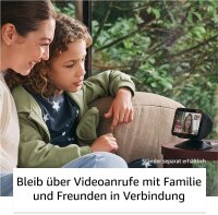 Echo Show 5 Smart Display 5,5 Zoll Anthrazit H97N6S mit Alexa, WLAN, Bluetooth, Kamera, Mikrofon, Smart-Home-Steuerung, Streaming, Line-Out 3,5 mm