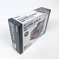 ROKR Infinite Cycle LGC01 3D Wooden Puzzle Marble Spaceport with Loop Track, Gears, 10 Steel Balls, Manual/Electric, Ages 14+