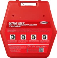 Start SUV-TL Snow Chains GR.255, 16 mm, 2-piece set for SUVs, 4x4s and light vans