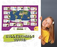 Liscianigiochi 83923 Mineralogie Labor Set mit Ausgrabungsblock, Werkzeugen und Poster, 38,8x28,5x7,8 cm, für 7–12 Jahre