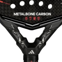 adidas Metalbone Carbon 2026 AR2AA2U22 Padel Racket 364 g 38 mm Diamond Shape Black/Silver incl. Protective Cover